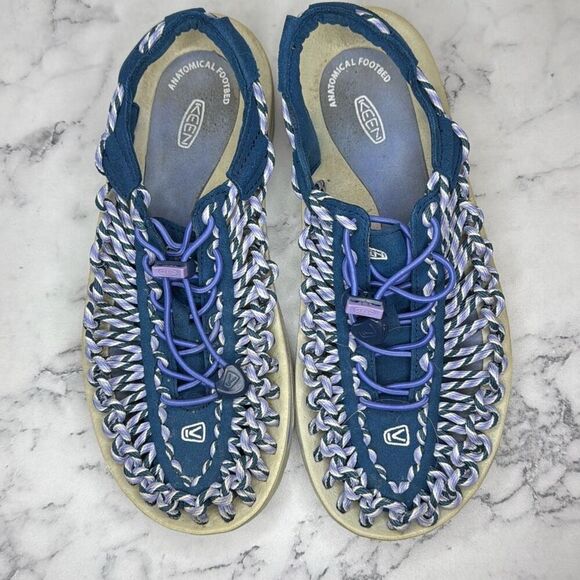 Keen Uneek Slice Fade Sandals 7.5 - Picture 1 of 6